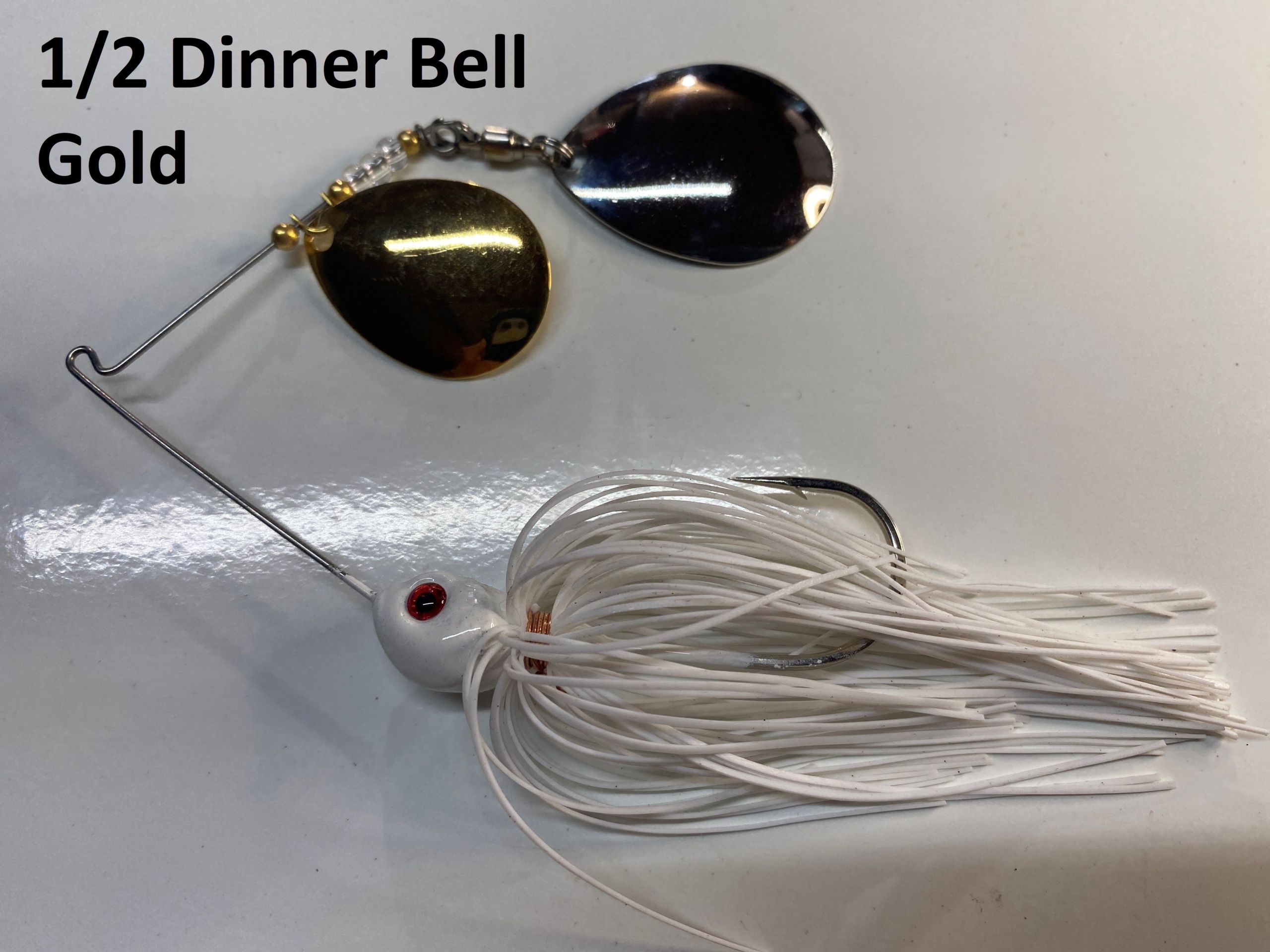 1/2 Dinner Bell Gold – Adrenaline Tackle Company 217-502-6880
