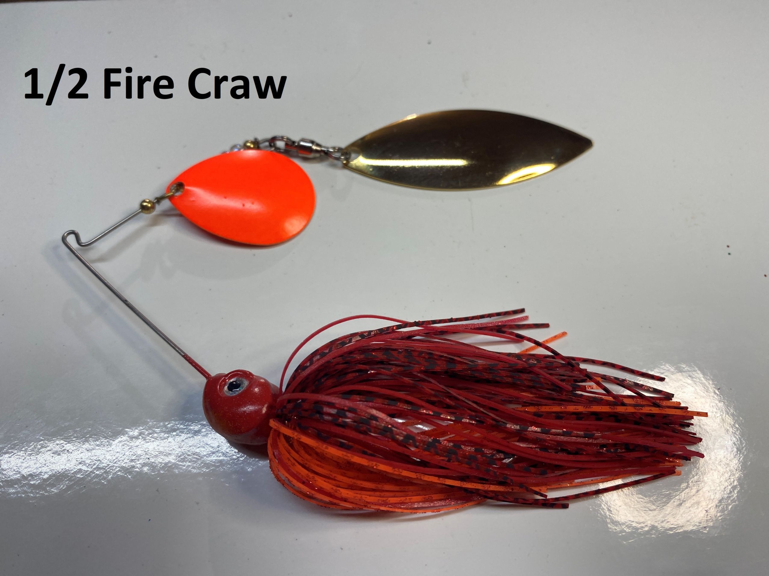 1/2 Fire Craw – Adrenaline Tackle Company 217-502-6880