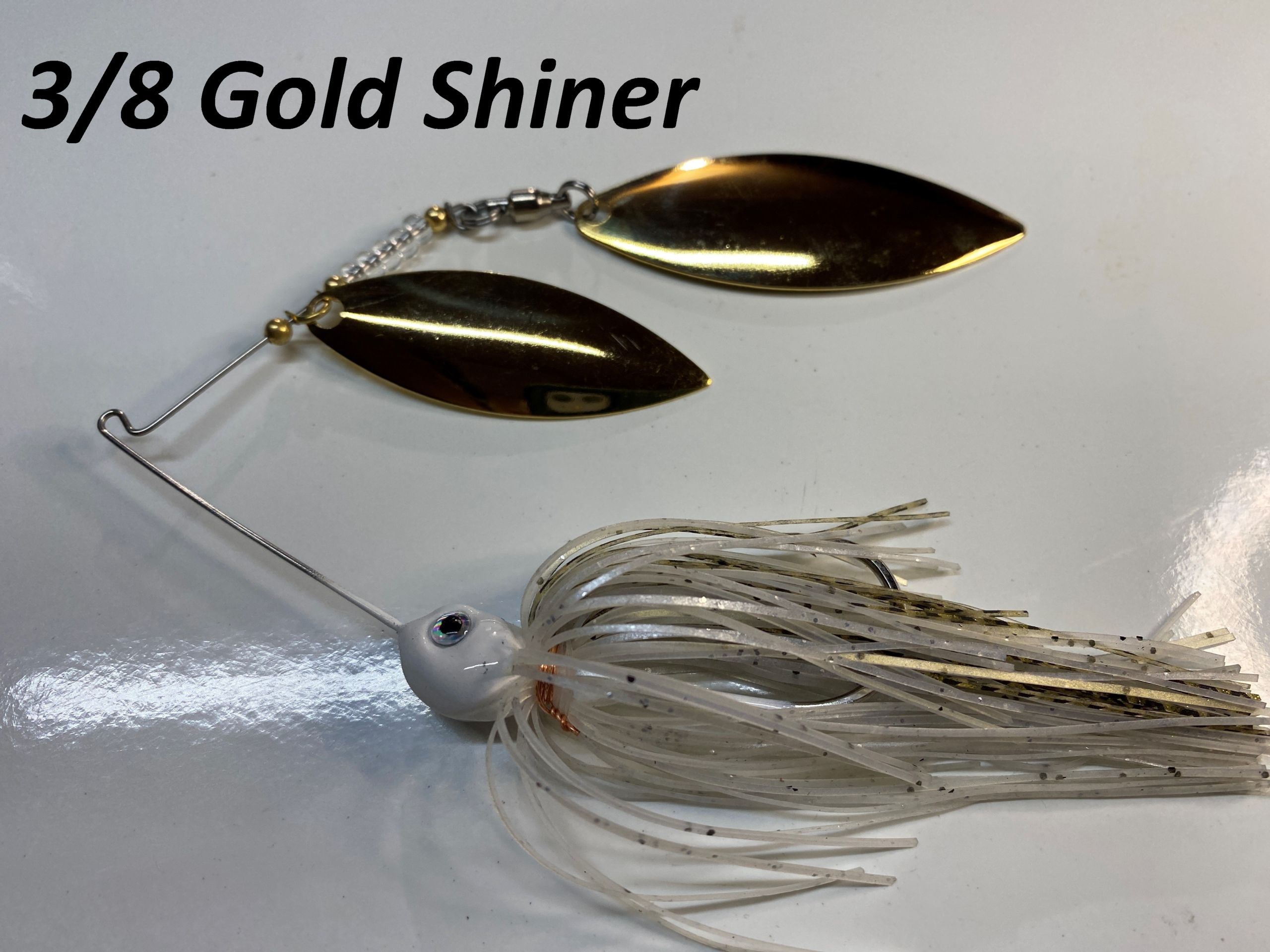3/8 Gold Shiner – Adrenaline Tackle Company 217-502-6880